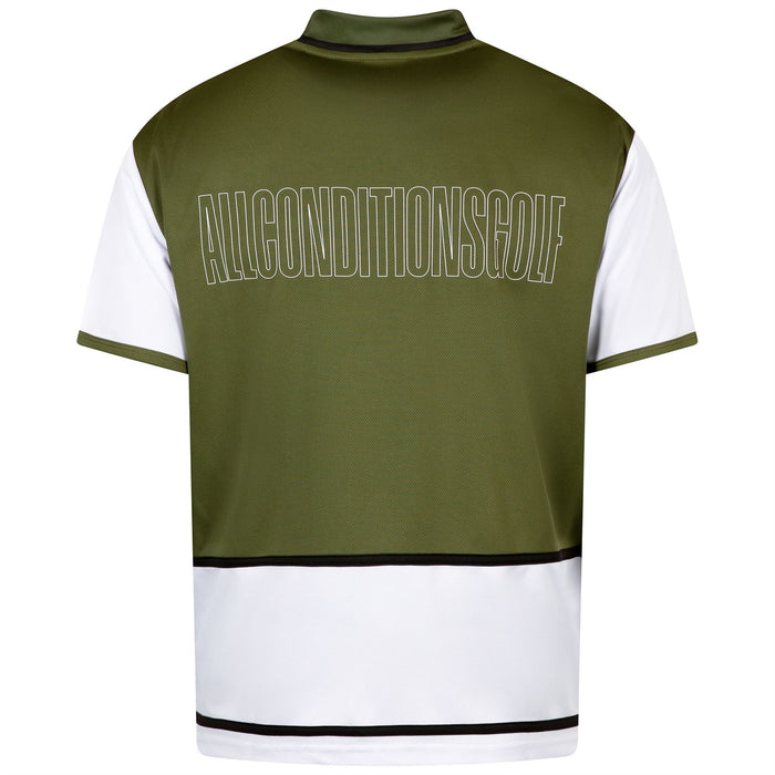 Students Golf Kellen Short Sleeve Jersey Shirt - White - Sun Diego Boardshop