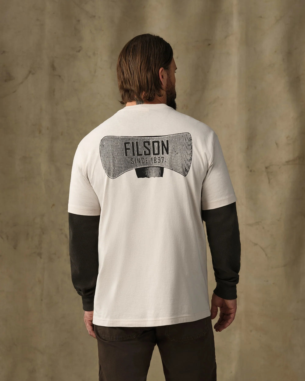 Filson Men's Axe Graphic T-Shirt - Natural - Sun Diego Boardshop