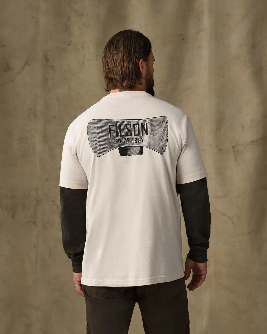 Filson Men's Axe Graphic T-Shirt - Natural - Sun Diego Boardshop