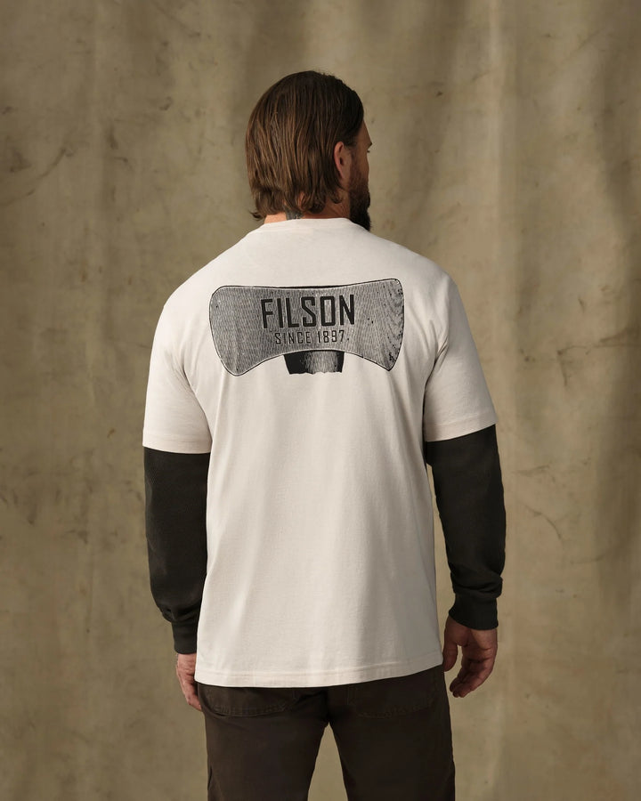 Filson Men's Axe Graphic T-Shirt - Natural - Sun Diego Boardshop