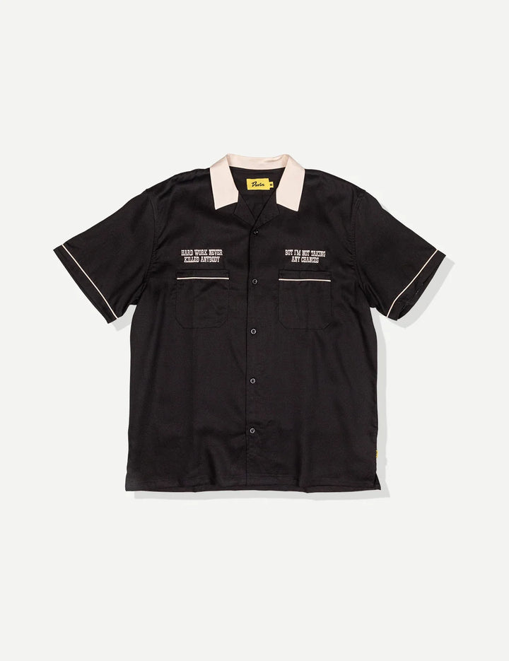 Duvin Men's Hard Work Cabana Shirt - Black - Sun Diego Boardshop