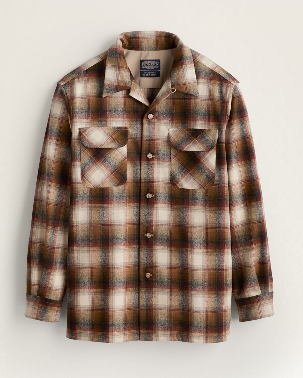 Pendleton MEN'S PLAID BOARD SHIRT - COPPER/BROWN OMBRE - Sun Diego Boardshop