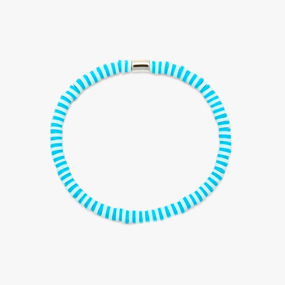 Pura Vida SEASCAPE STRETCH BRACELET - CANAL BLUES - Sun Diego Boardshop