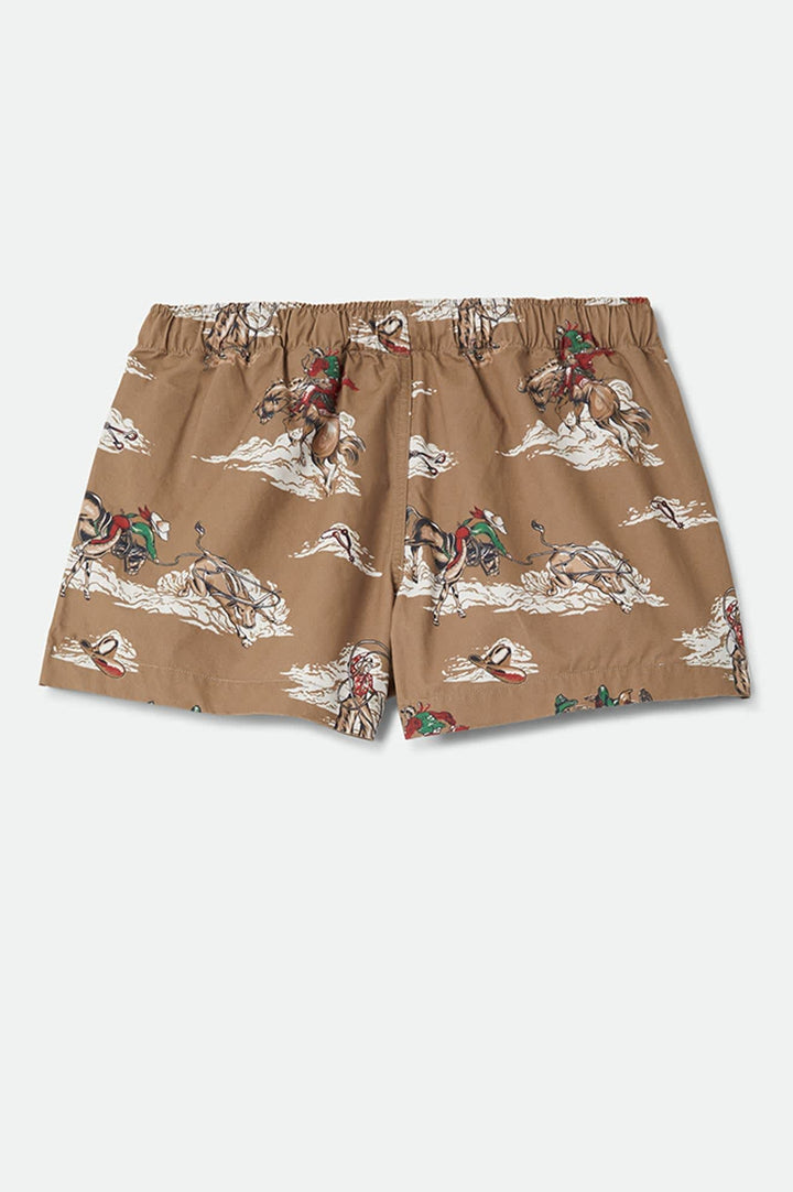 Brixton Women's Everyday Women's Short - Mid Century Cowboy Print - Sun Diego Boardshop