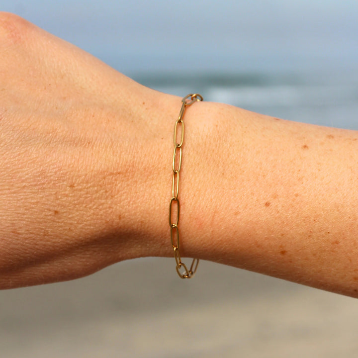 Mauka Gold Link Bracelet - Gold - Sun Diego Boardshop