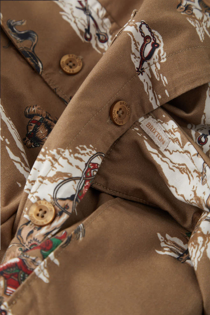 Brixton Women's Utopia Overshirt - Mid Century Cowboy Print - Sun Diego Boardshop