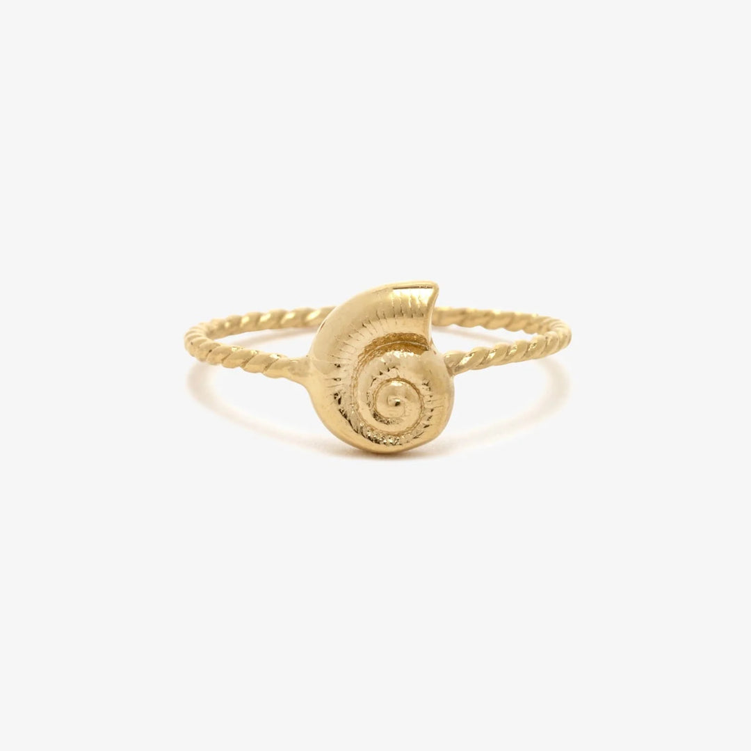 Pura Vida Seashell Ring - Gold