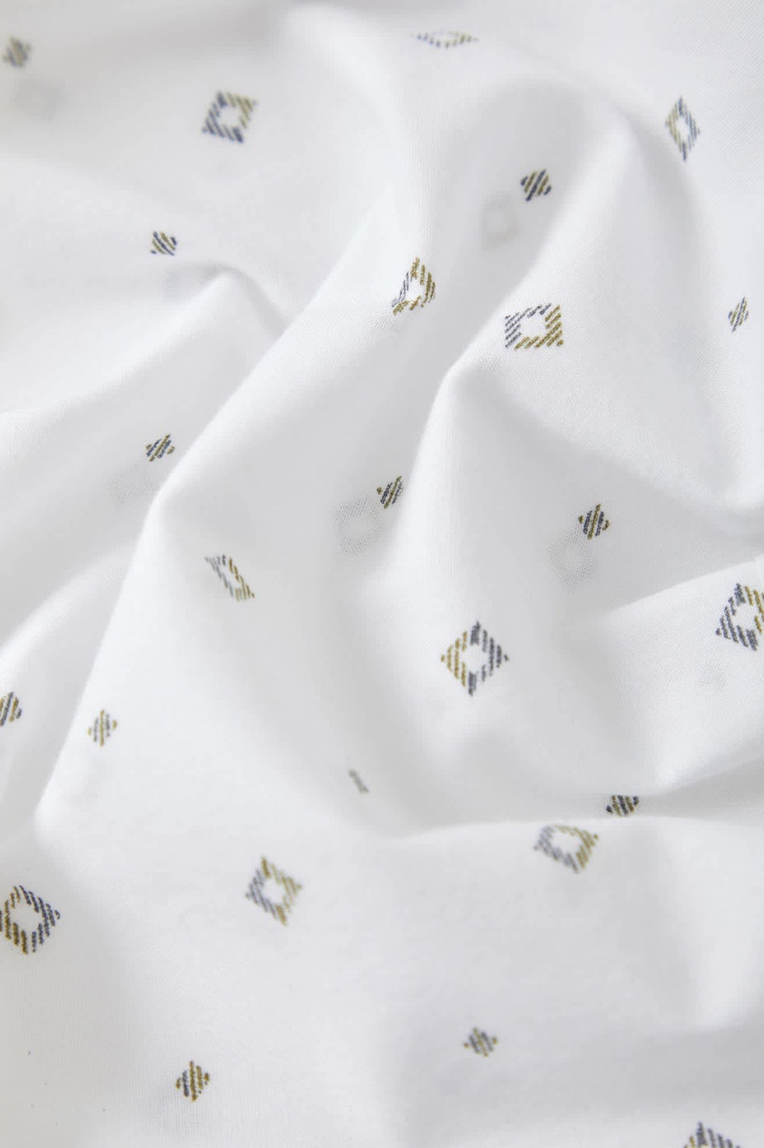 Brixton Men's Charter Print Shirt - White/Geo - Sun Diego Boardshop