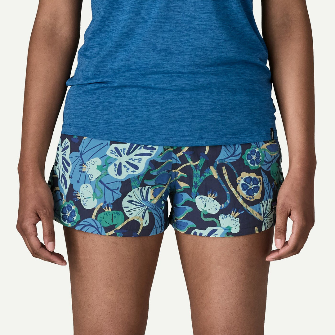 Patagonia Women'S Barely Baggies Shorts - 2½" - Tropiclimb: New Navy - Sun Diego Boardshop