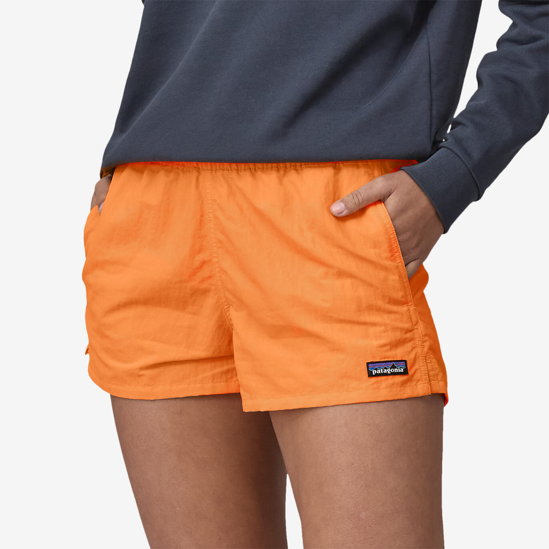 Patagonia Women's Barely Baggies 2½" Shorts - VIVID APRICOT - Sun Diego Boardshop