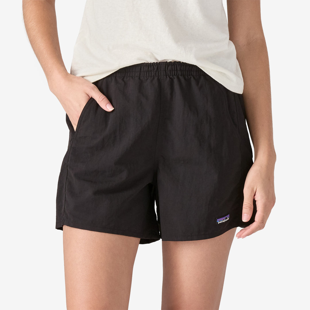 Patagonia Women's Baggies 5" Shorts - BLACK - Sun Diego Boardshop