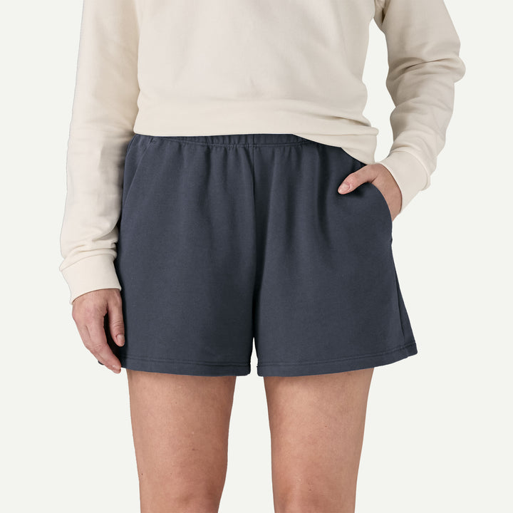 Patagonia Women's Regenerative Organic Certified Cotton Essential Shorts - SMOLDER BLUE - Sun Diego Boardshop