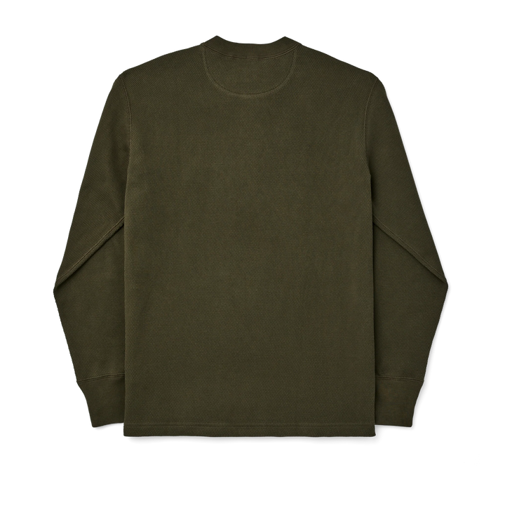 Filson Men's Waffle Knit Henley - Mossy Rock - Sun Diego Boardshop