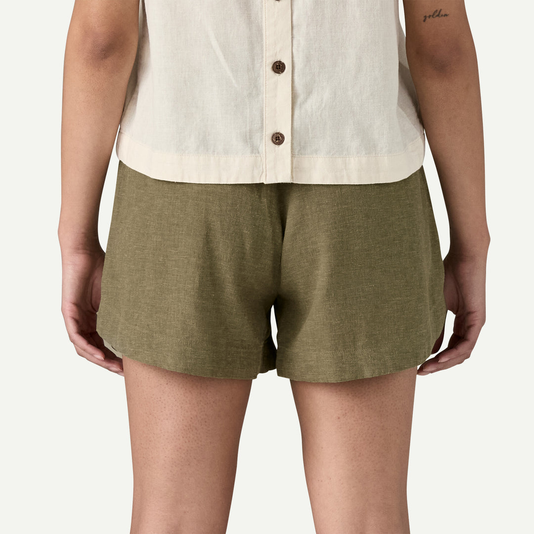 Patagonia Women's 3½" Garden Island Shorts - ROCK GREEN - Sun Diego Boardshop
