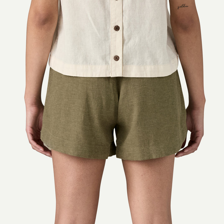 Patagonia Women's 3½" Garden Island Shorts - ROCK GREEN - Sun Diego Boardshop