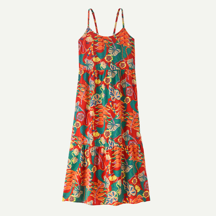 Patagonia Women'S Tidal Threads Dress - Tropiclimb: Hot Ember - Sun Diego Boardshop