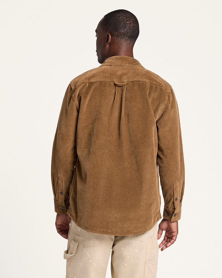 Pendleton Belmont Corduroy Shirt Jacket - Coffee