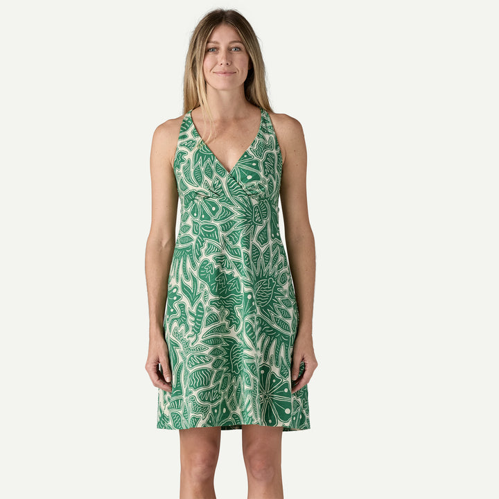 Patagonia Women's Amber Dawn Dress - HEARTLEAF GREEN - Sun Diego Boardshop