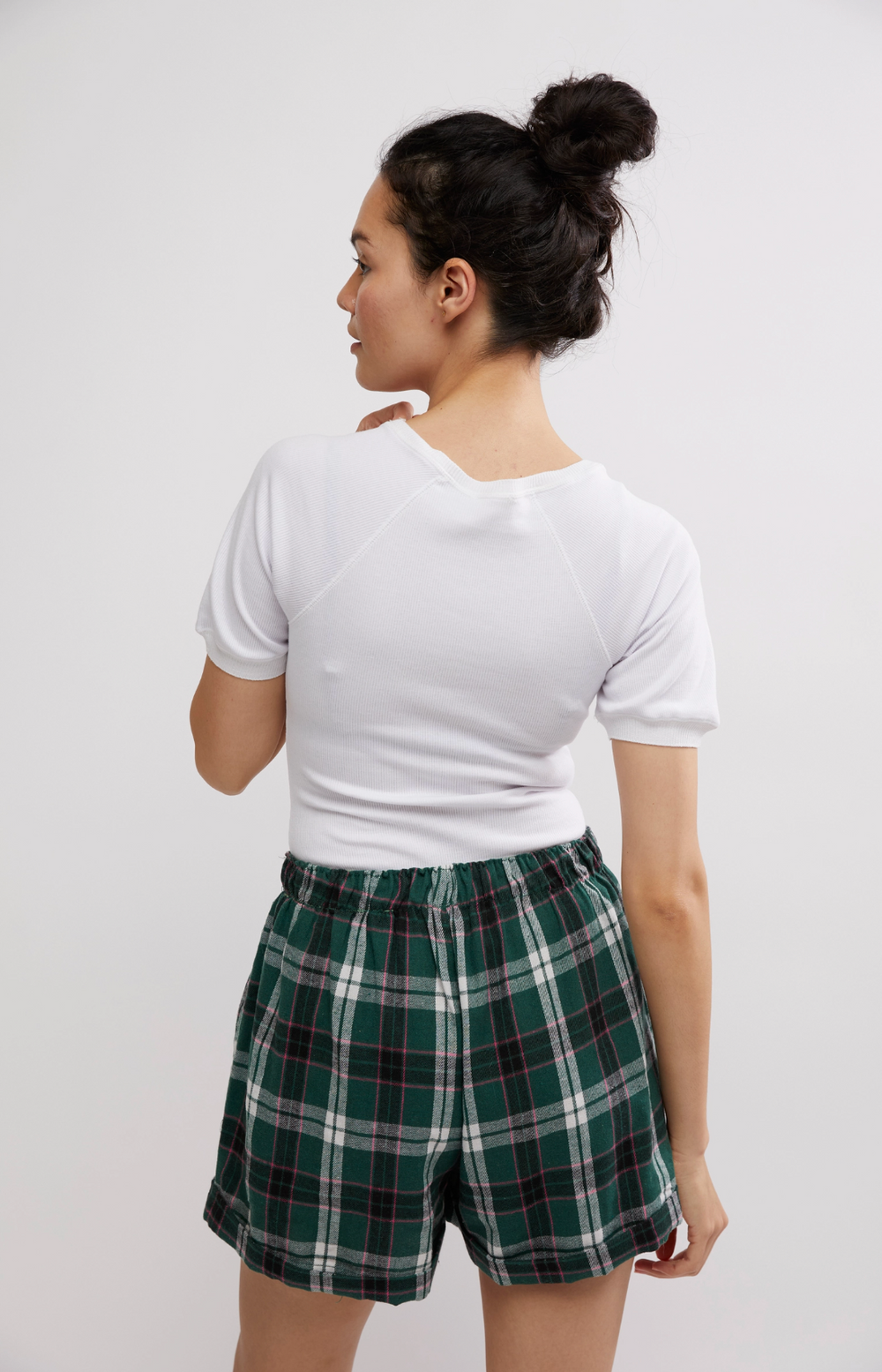 Free People Sunday Morning Boxer - EVERGREEN COMBO - Sun Diego Boardshop