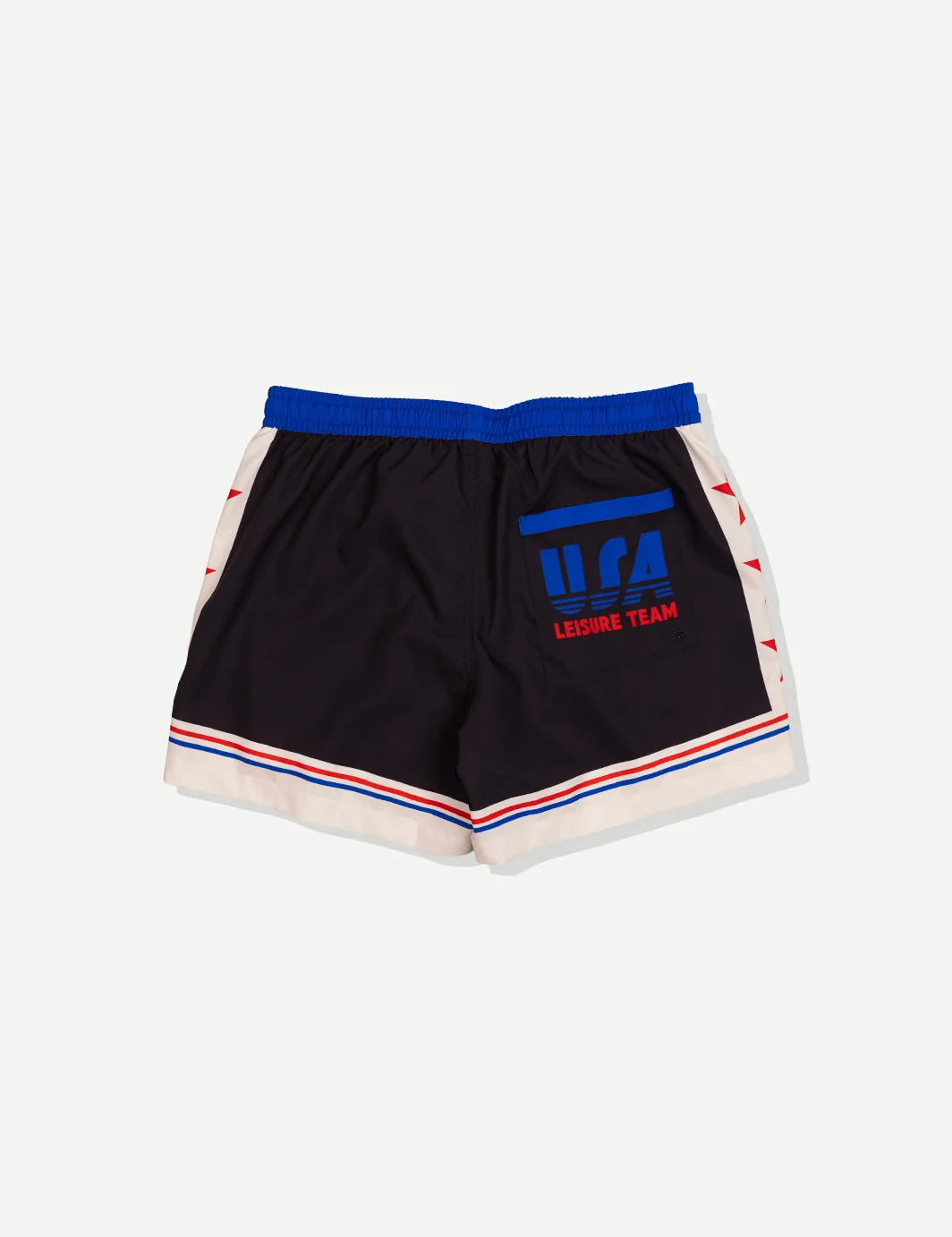 Duvin Men's USA Leisure Swim Short - Black - Sun Diego Boardshop
