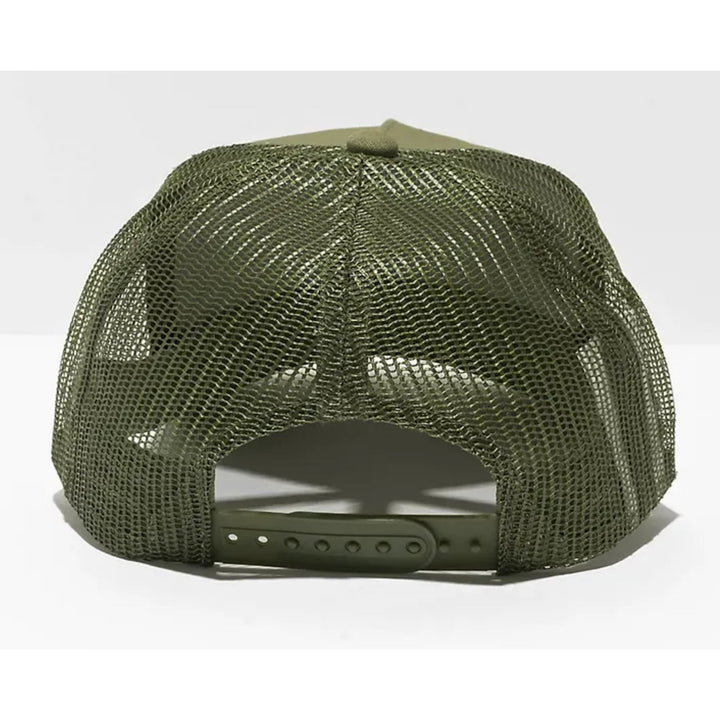 Brixton Alpha Block Netplus Mp Embroidered Patch Hat - Ivy Green/Sand