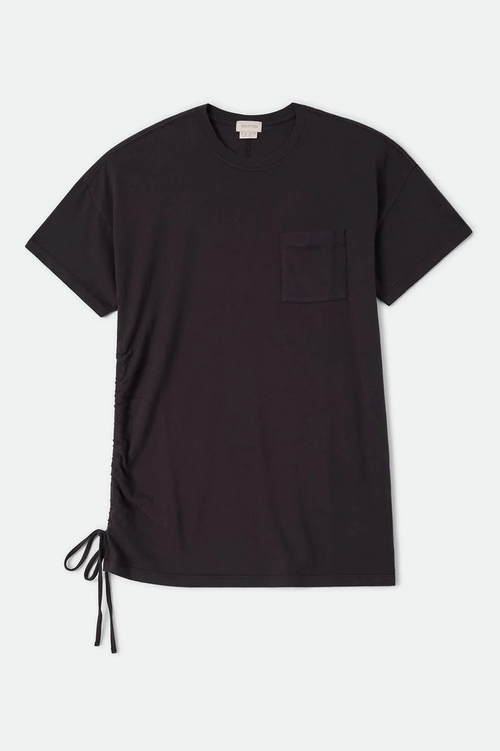 Brixton Women's Carefree Organic Garment Dye T-Shirt Dress - Black - Sun Diego Boardshop
