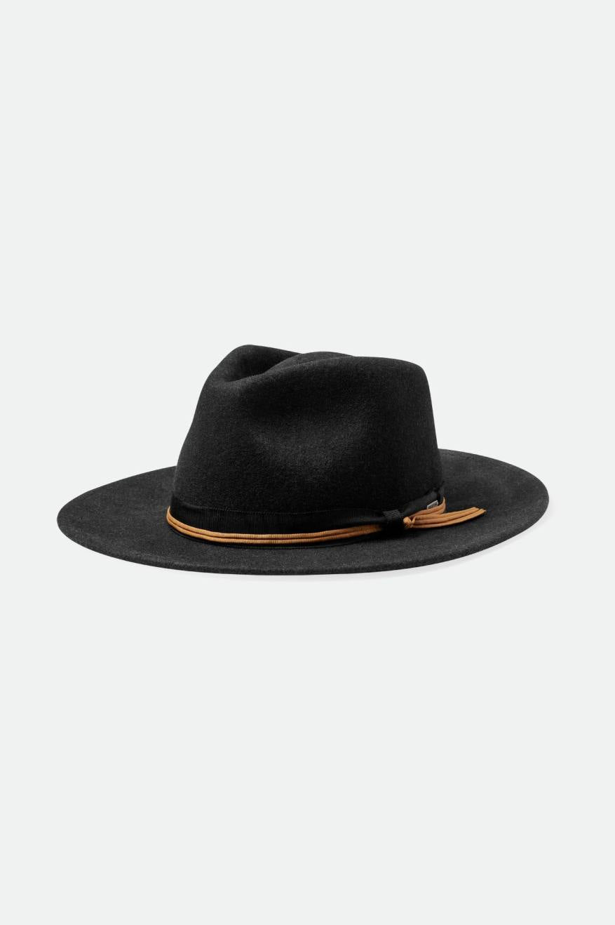 Dayton Convertabrim Rancher Hat - Black Worn Wash - Sun Diego Boardshop