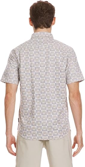 Quiksilver Florever Classic Short Sleeve Shirt - SILVER BIRCH - Sun Diego Boardshop