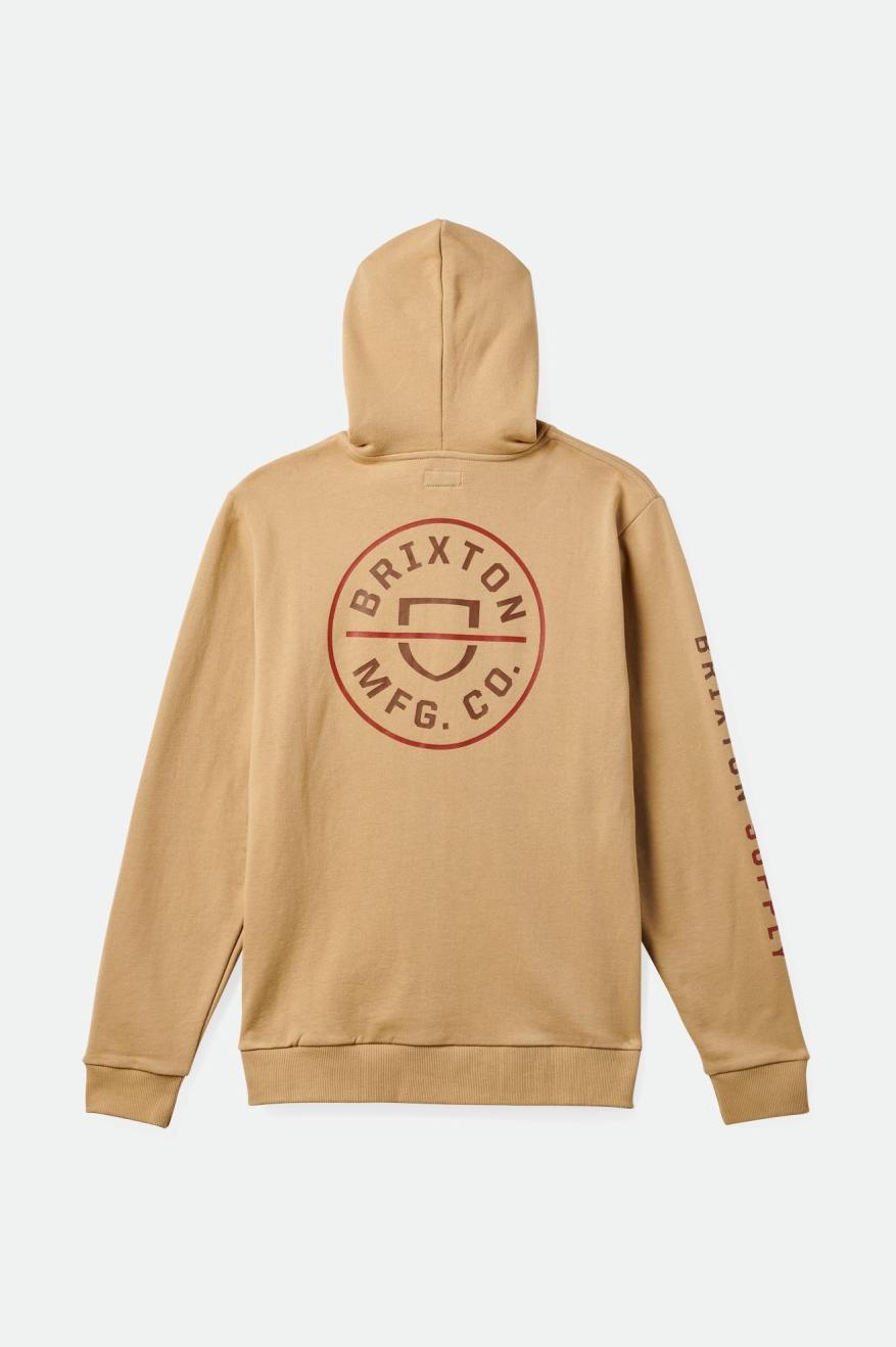 Crest Hood - Sand/Barn Red/Bison - Sun Diego Boardshop