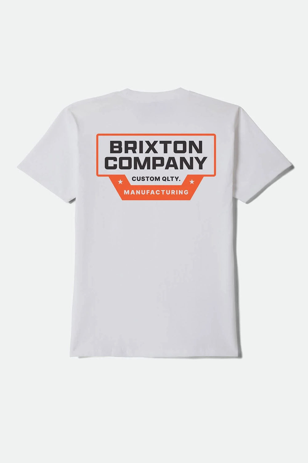 Brixton Men's Reeves Standard T-Shirt - White - Sun Diego Boardshop