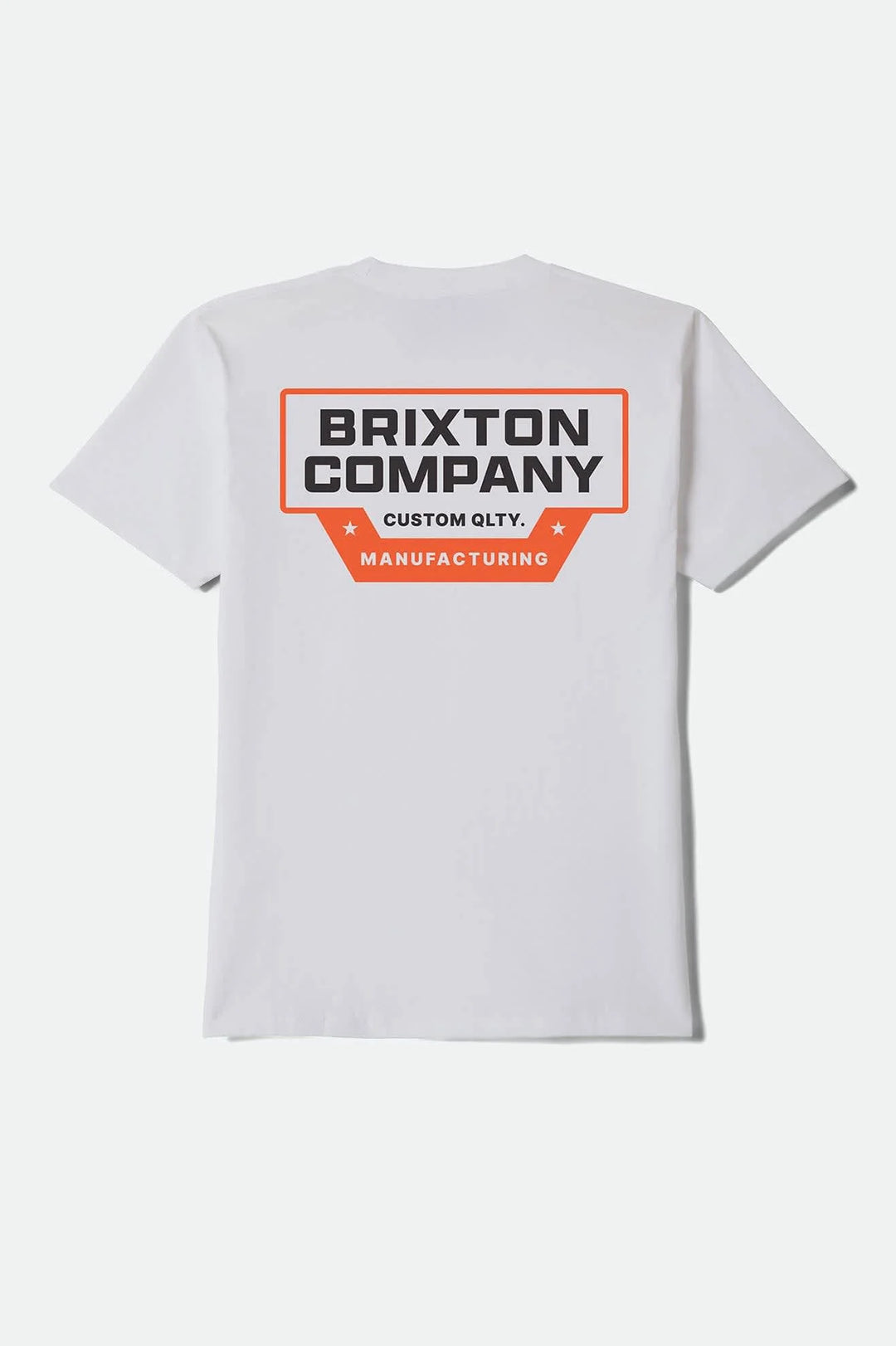 Brixton Men's Reeves Standard T-Shirt - White - Sun Diego Boardshop