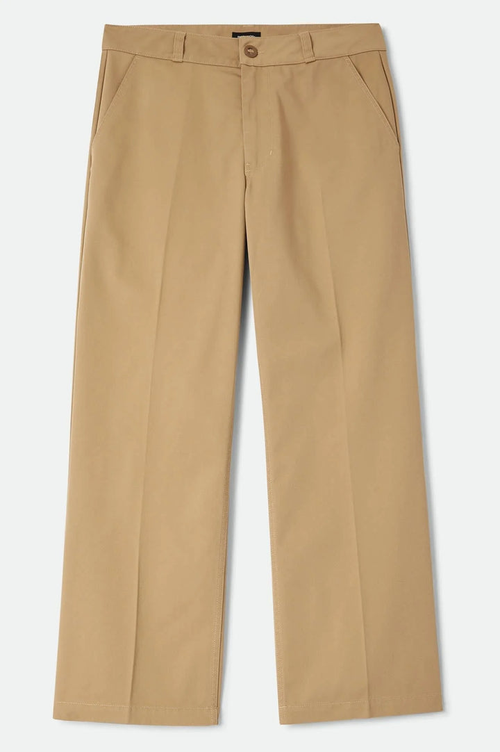 Brixton Men's Trademark Chino Pant - British Khaki - Sun Diego Boardshop