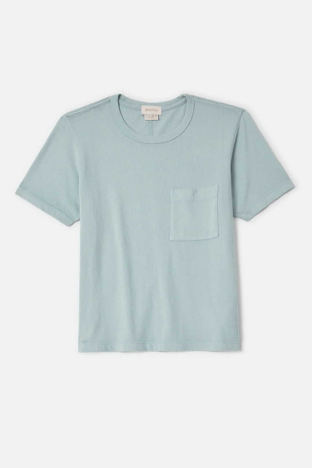 Brixton Women's Carefree Organic Garment Dye Perfect T-Shirt - Sea Grass - Sun Diego Boardshop