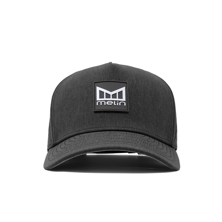Melin Odysea Stacked Hydro Performance Snapback Hat - Heather Charcoal