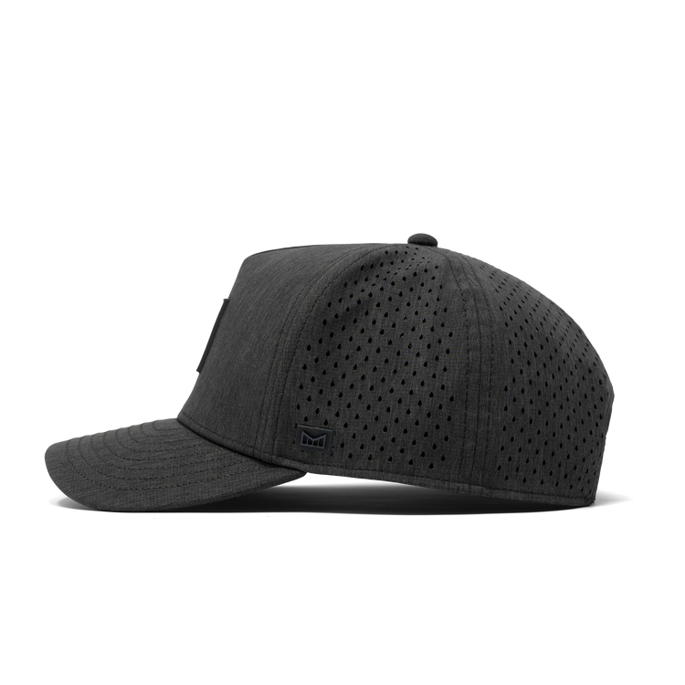 Melin Odysea Stacked Hydro Performance Snapback Hat - Heather Charcoal