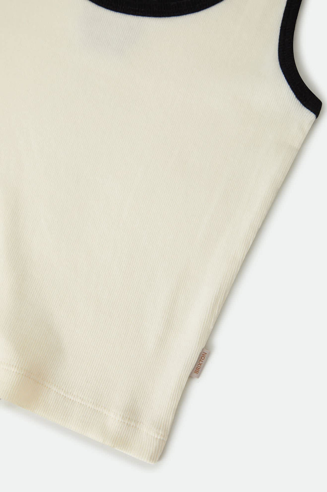 Brixton Women's Ringer Organic A-Tank - Off White/Black - Sun Diego Boardshop