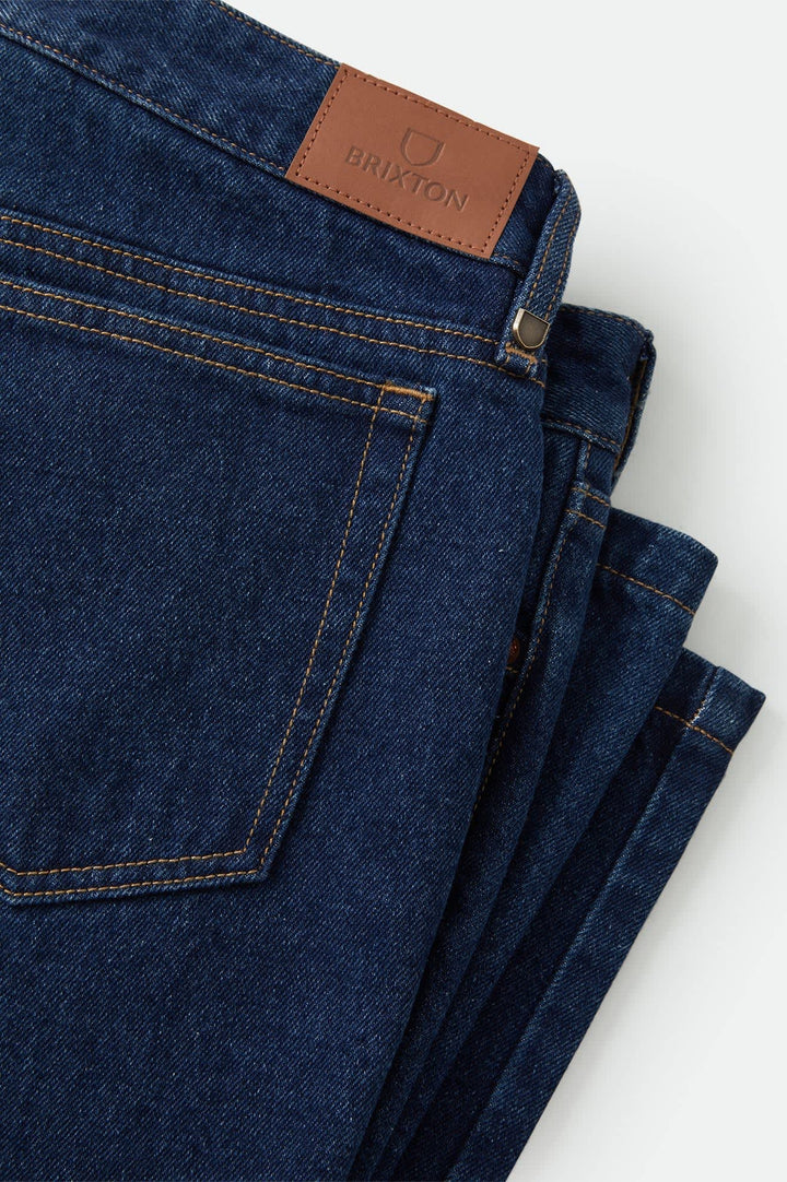 Brixton Men's Builders 5-Pocket Pant - Dark Denim - Sun Diego Boardshop