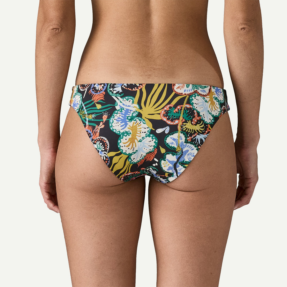 Patagonia Women's Reversible Cross Shore Bikini Bottoms - UNDERSEA BLACK - Sun Diego Boardshop