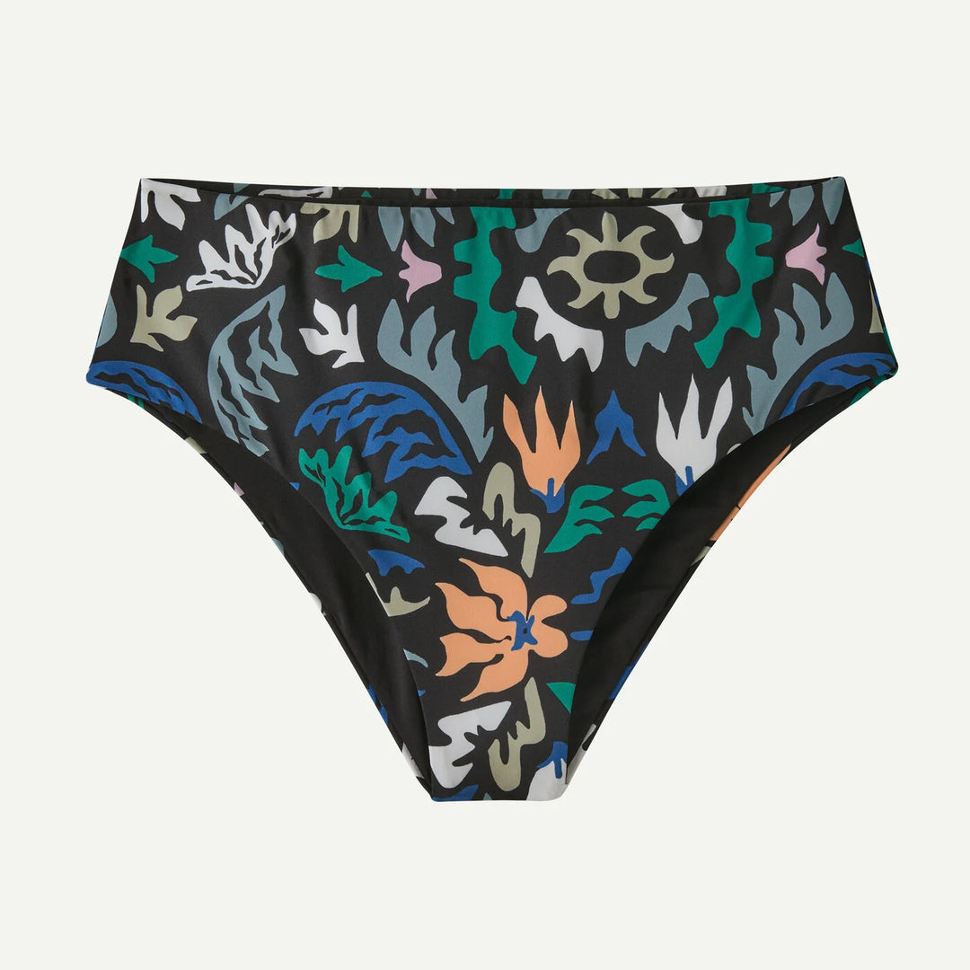 Patagonia Wave For It Bikini Bottoms - Kaleido: Black - Sun Diego Boardshop