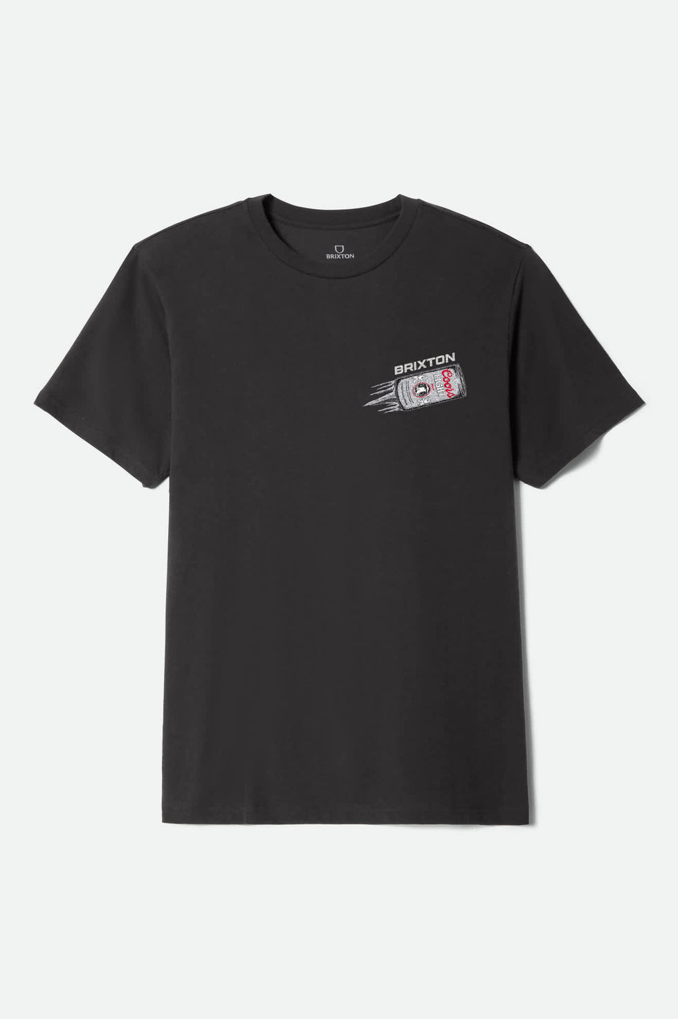 Brixton Coors Light Silver Speed Standard T-Shirt - Black - Sun Diego Boardshop