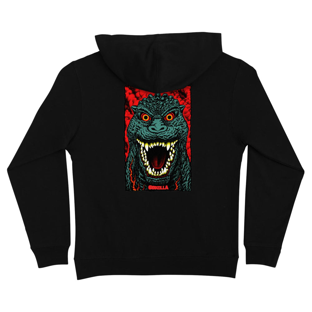 Santa Cruz Godzilla Destroyer Youth Hoodie - BLACK - Sun Diego Boardshop