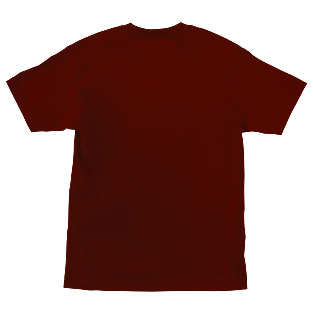 Creature Skateboards Logo Flame Men's Creature T-Shirt - BURGUNDY - Sun Diego Boardshop