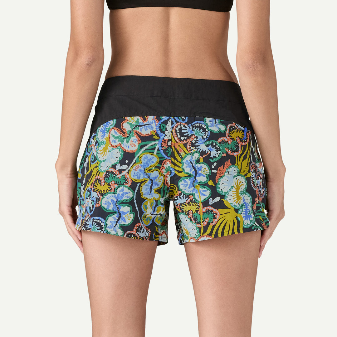 Patagonia Women's Wavefarer 5" Boardshorts - UNDERSEA BLACK - Sun Diego Boardshop