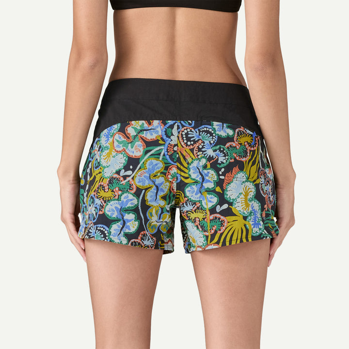 Patagonia Women's Wavefarer 5" Boardshorts - UNDERSEA BLACK - Sun Diego Boardshop