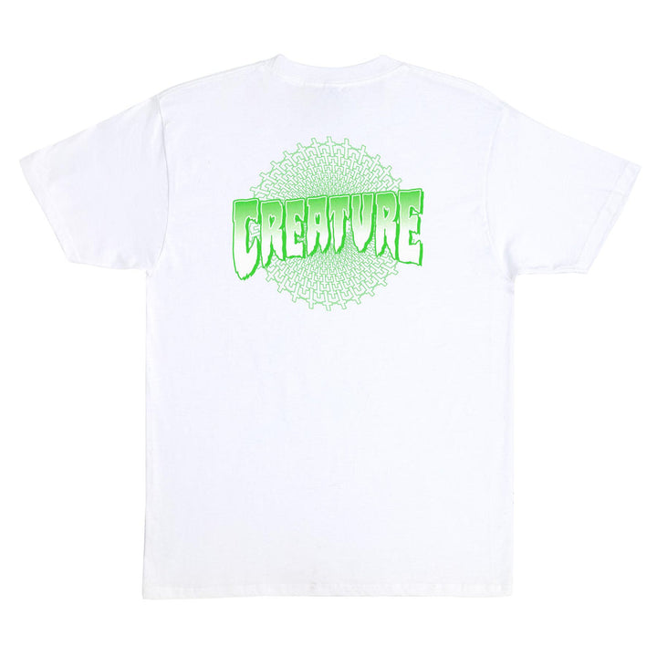 Creature Skateboards Vortex Men's Creature T-Shirt - WHITE - Sun Diego Boardshop