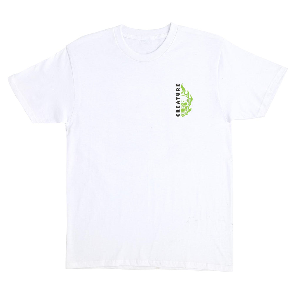 Creature Skateboards Vortex Men's Creature T-Shirt - WHITE - Sun Diego Boardshop