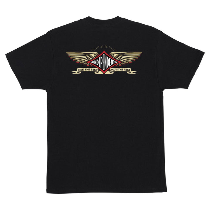 Independent RTB Pilot Mens Independent T-Shirt - BLACK - Sun Diego Boardshop