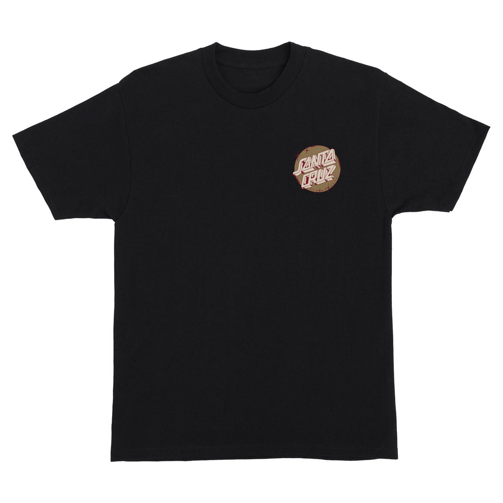 Santa Cruz Scrawl Brick Dot Mens T-Shirt - BLACK - Sun Diego Boardshop