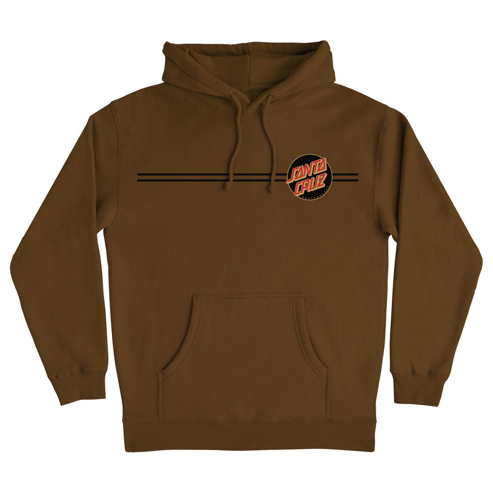 Santa Cruz Other Dot Mens Hoodie - BROWN/BLACK SUNSET - Sun Diego Boardshop