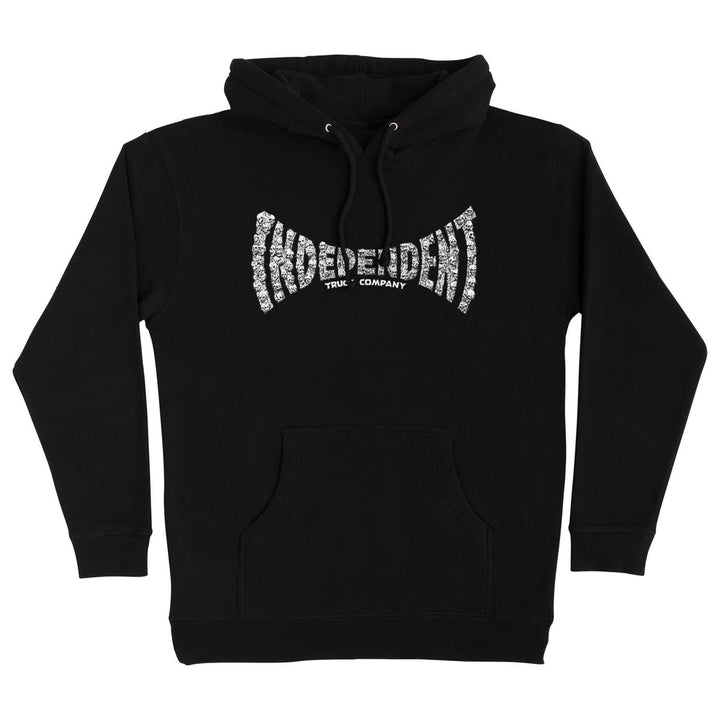 Independent Skull Span Mens Independent Hoodie - BLACK - Sun Diego Boardshop